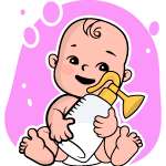 Baby pump log
